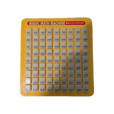 Vintage Magic Math Machine Multiplication Education Homeschool Math 1988
