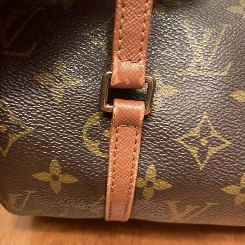 Bolso Louis Vuitton Vintage Papillon en muy buen estado usar ribete de cuero - Imagen 3 de 4