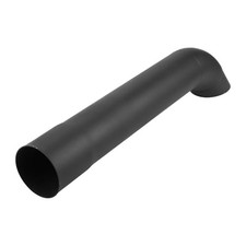 Id Inlet Turn Down Exhaust Tip T304 Stainless Steel Surface Blasting 2.01 Id Inlet Turn Down Exhaust Tip T304 Stainless Steel Surface Blasting 2.01