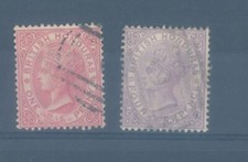 BRITISH HONDURAS 1882-1887 Victoria used CA wmk