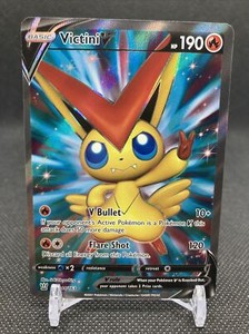 Victini V - 144/163 - Full Art Ultra Rare Battle Styles Pokemon - MINT