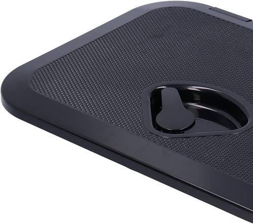 Marine Boat Deck Access Hatch Inspection Cover Ultraviolet Resistant Black - Bild 8 von 8