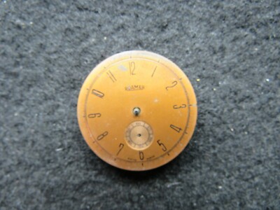 Vintage WATCHMAKER'S Estate ROAMER 15J 3 FINGER Bridge for PARTS/REPAIR