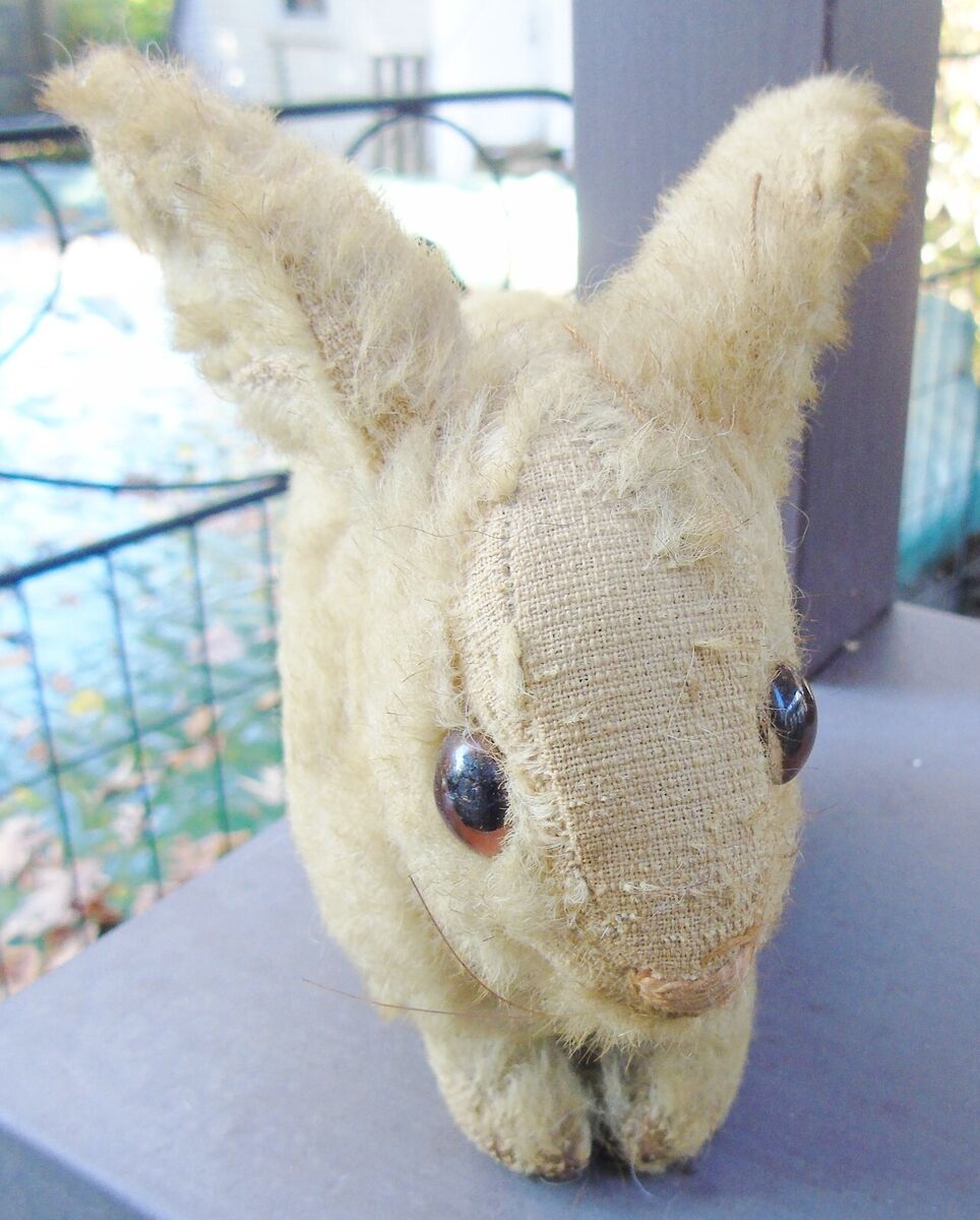 Antique 1920's Steiff Rabbit Bunny w/ Button Long F | eBay Antique 1920's Steiff Rabbit Bunny w/ Button Long F | eBay