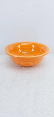 FIESTAWARE FIESTA 9 oz SALSA BERRY ice cream DESSERT BOWL tangerine orange NEW