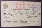 Feldpostkarte,  gel. 1915,   Chabarowsk,  Russland,  nach Wien,     RRR