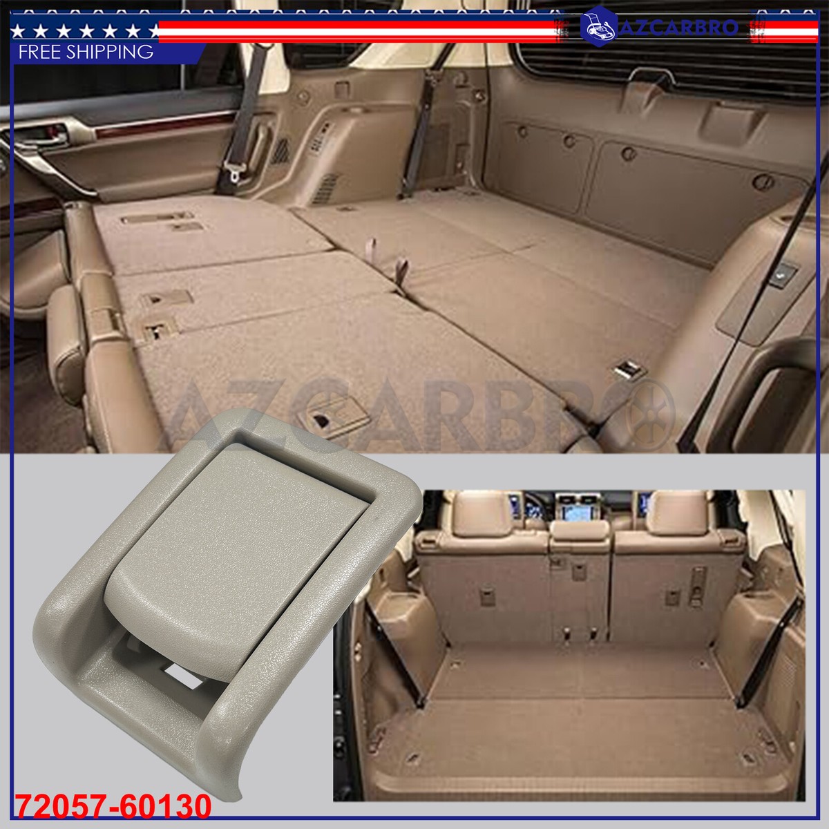 For Lexus 2010-2019 GX460 GX400 Rear Seat Lever Control Handle