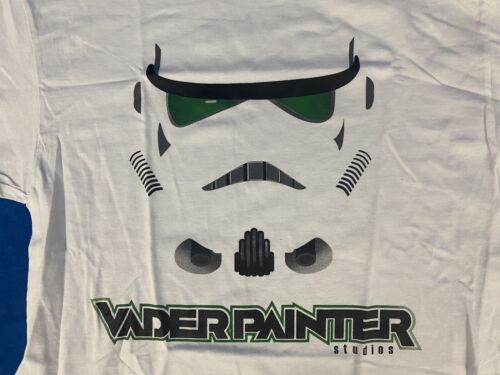 Star Wars VaderPainter Studios Stormtrooper Convention Exclusif T-shirt Medium - Photo 1/5