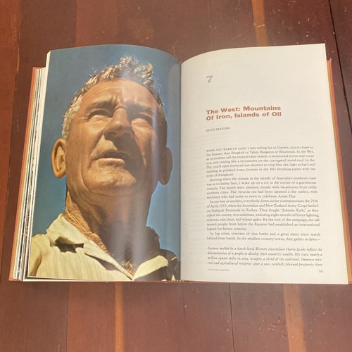 Vtg AUSTRALIA Book National Geographic Society No DC W/Map 1968 Brander Harrell - Picture 19 of 24
