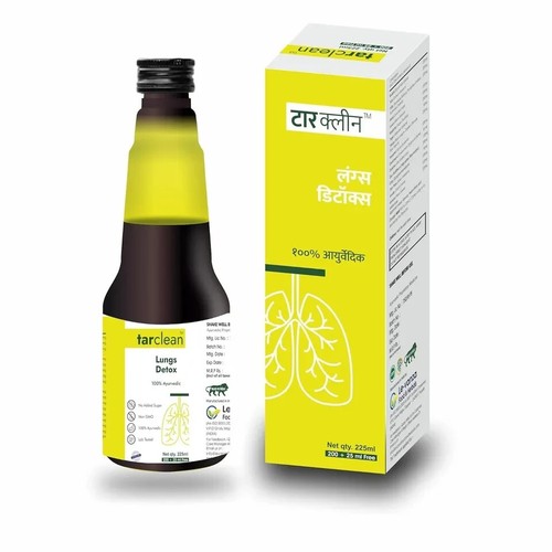 Tar Clean Lungs Detox For Smokers Lungs Cleaner 225ML Supports Lung Function.. - Picture 1 of 7