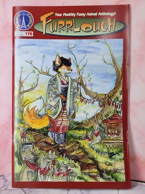 Furrlough #170- Furry, Anthropomorphic, Rare, 2007, Radio Comix, VF!