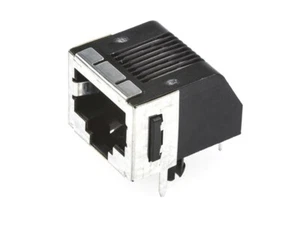 Socket de connexion RJ45 Anglé 8 Pin Chat. 3 Un Ethernet soudé 90° Câble réseau Lan