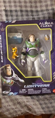 Disney Pixar Lightyear Movie Buzz & Sox Alpha Class Action Figure 2022 NEW