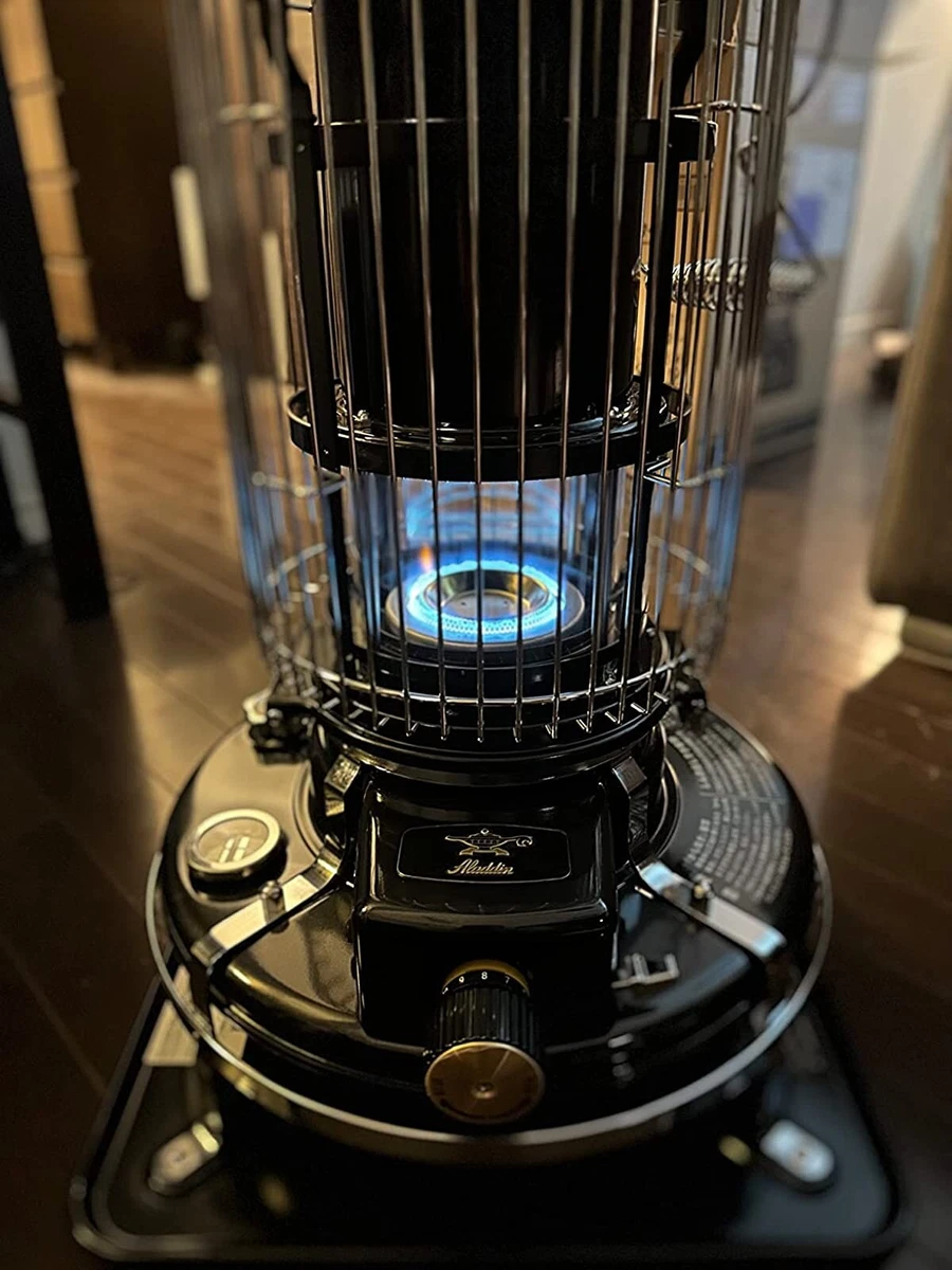 Aladdin Oil stove Oil heater Blue frame Black BF3912-K Made in Japan New