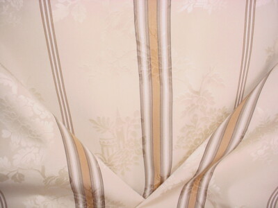 13-5/8 Brunschwig & Fils 8012126 Harmony Federal Stripe Damask Upholstery Fabric