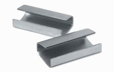 2000 Hand Strapping Metal Banding Seals 12mm x 25mm Clips Pallet Tensioner