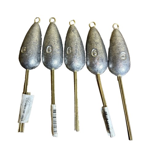 Fishing Sinkers Oz Lead Weights Bank Sinker Pack Lead Disc Sinker
