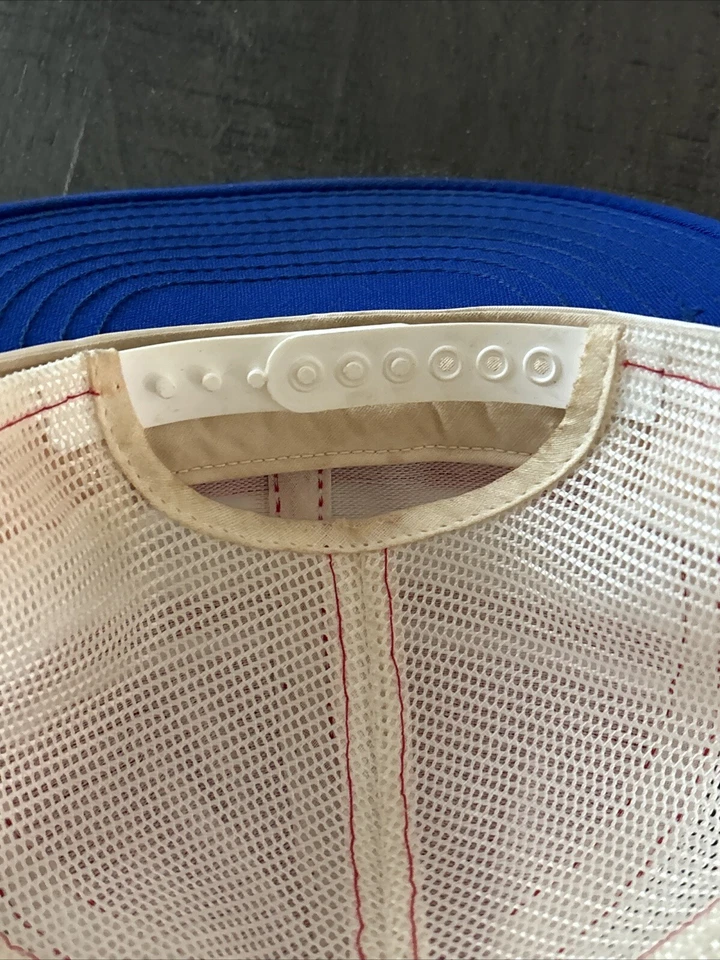 Vintage NBA Philadelphia 76ers Basketball Snap Back Hat Cap AJD Superstripe - Image 4 of 4