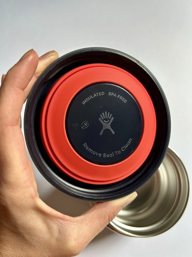 ¡NUEVO! FRASCO DE COMIDA AISLANTE Hydro Flask en acero inoxidable “Blackberry” 12 oz, ¡RARO! - Imagen 11 de 18