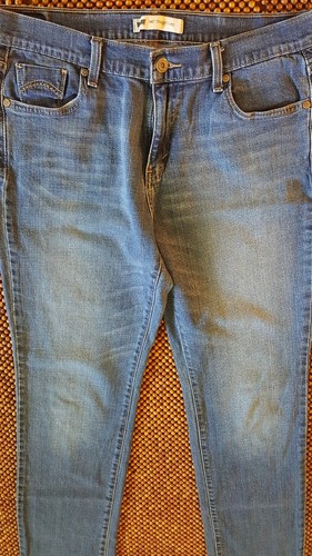 Jeans Levis 505 straight leg cut cotton 