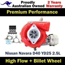 Turbo Pros GEN1 High Flow Turbo For Nissan Navara D40 4-Bolt 2.5L