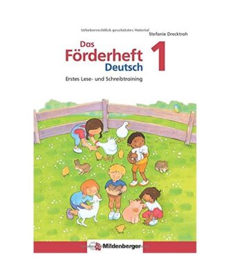 Das Förderheft Deutsch 1: Erstes Lese- und Schreibtraining, Stefanie Drecktrah