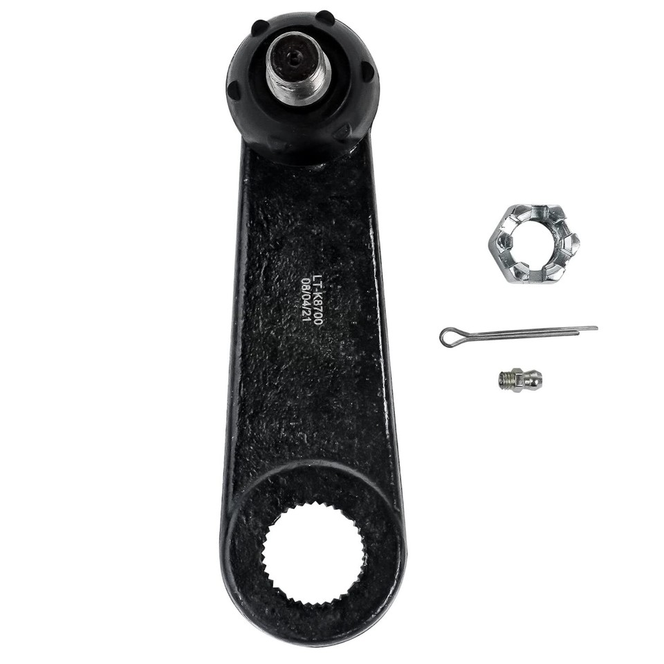 2pc Front Steering Pitman Arm + Idler Arm w/ 3.43" Bolt Pattern for
