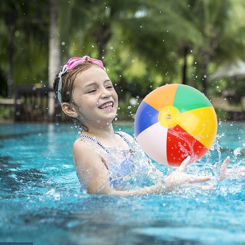 Aufblasbarer Strandball-Schwimmbad-Spielballon für Jungen und Mädchen ab 3 Jahre - Bild 4 von 7