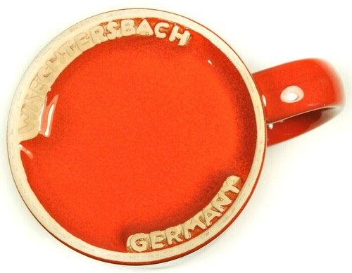 Waechtersbach Christmas Coffee Mug Tree Red 11oz. Yuletide Seasonal W. Germany - Picture 4 of 4