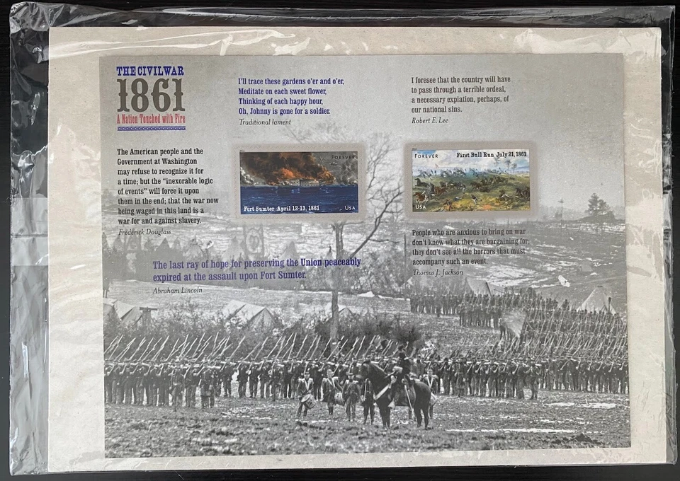 US Stamp Sheets 2011 to 2015 Civil War, 2016 Lot of 18 sheets 245 Forever Stamps - Image 3 of 4