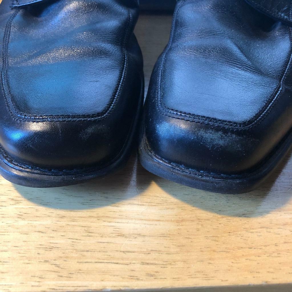 MENS JOHNSTON & MURPHY 20-2575 BLACK FLEX LEATHER LACE-UP  display picture 1