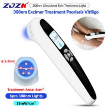 308nm Excimer UV Light Physiotherapy Device For Skin Diseases 6 Diodes 35mW/cm²