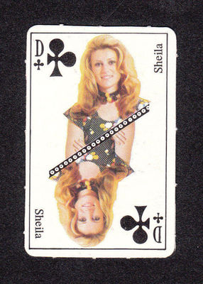 SHEILA B. Devotion Vintage French Music Playing Card