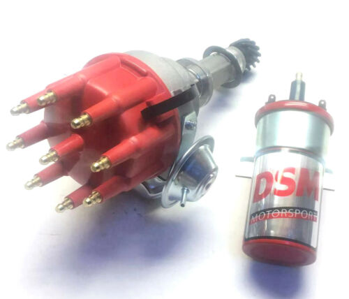Holden V8 Electronic Distributor 253-304-308 With Bosch Type Coil Up-Grade Male - Picture 3 of 4