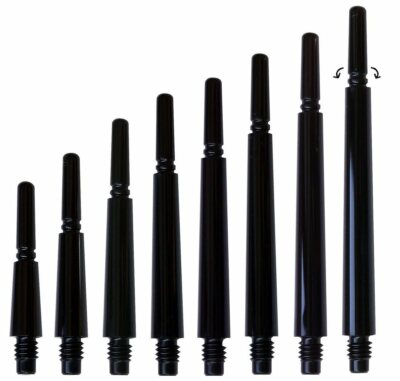 Cosmo Darts Fit Shafts Gear Normal Spinning Schwarz