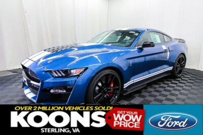 2020 Ford Mustang Shelby GT500 GT500 PERFORMANCE BLUE / WHITE STRIPES, HANDLING 