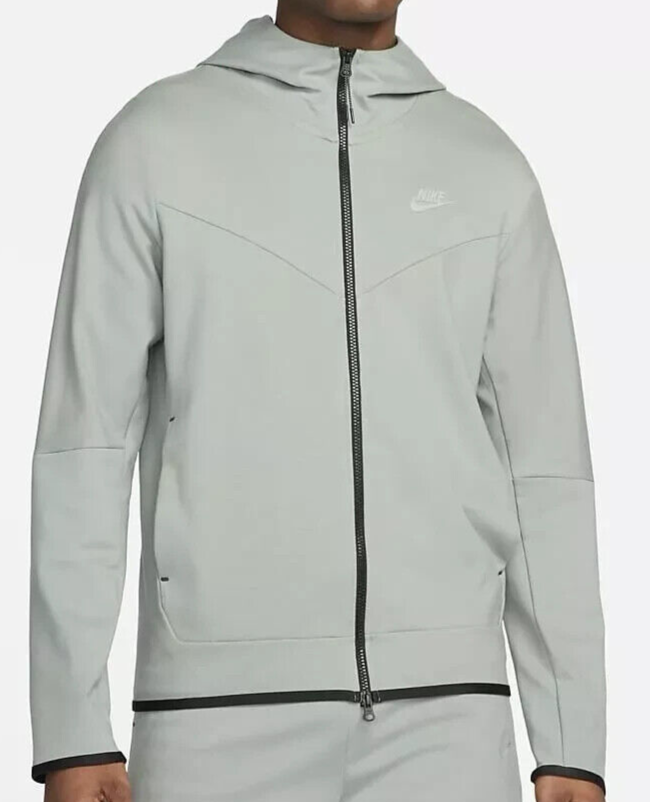 Nike Lightweight Tech Fleece Full Zip Hoodie Mica Green Size Nike Lightweight Tech Fleece Full Zip Hoodie Mica Green Size