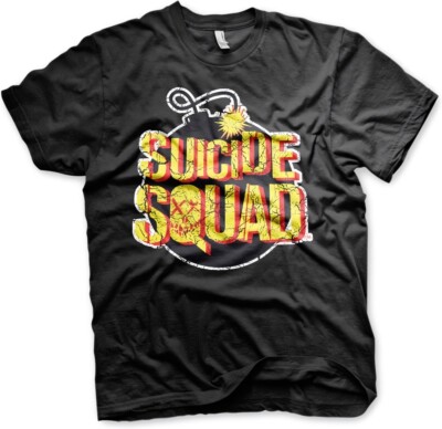 Suicide Squad Bomb Logo T-Shirt WB-1-SS001-H66-1