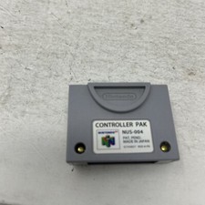 N64 Controller Pak NUS-004 OEM Official Nintendo 64 Memory Card
