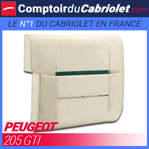 Mousse de dossier arrière droit Peugeot 205 GTI - Qualité Premium conforme à l'origine