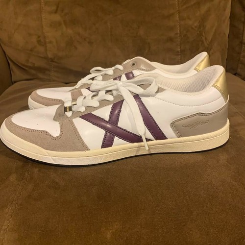 Graceland Mens Sneakers Gold/Maroon Size 9.5 - Picture 2 of 5