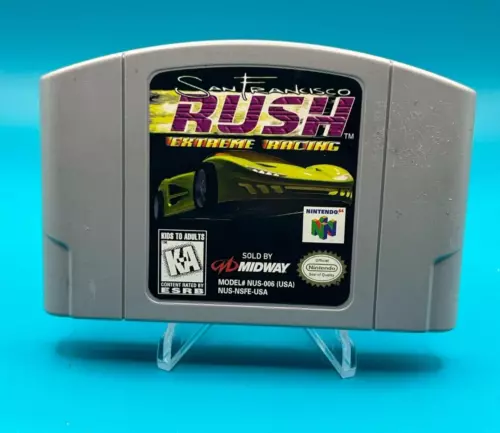 San Francisco Rush N64 Extreme Racing (Nintendo 64, 1997) Tested Working