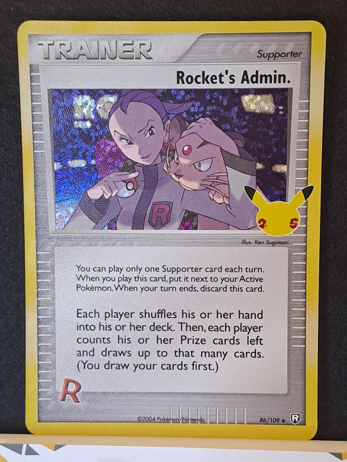 Pokémon TCG Rocket's Admin Celebrations: Classic Collection 86/109 Holo NM/MT 