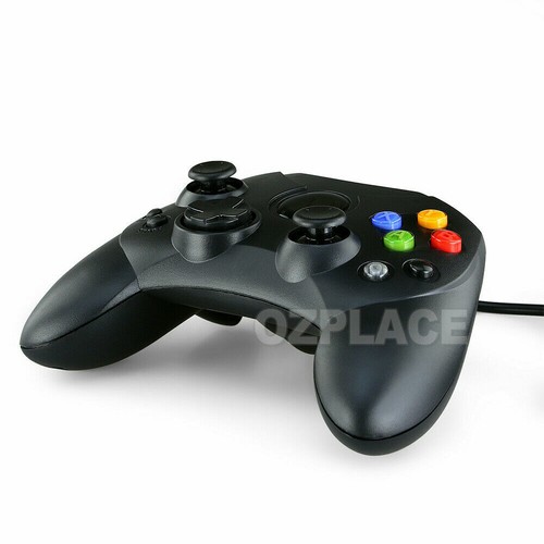 DualShock Gamepad Game Controller Joypad For Microsoft Original XBOX Black - Picture 5 of 7