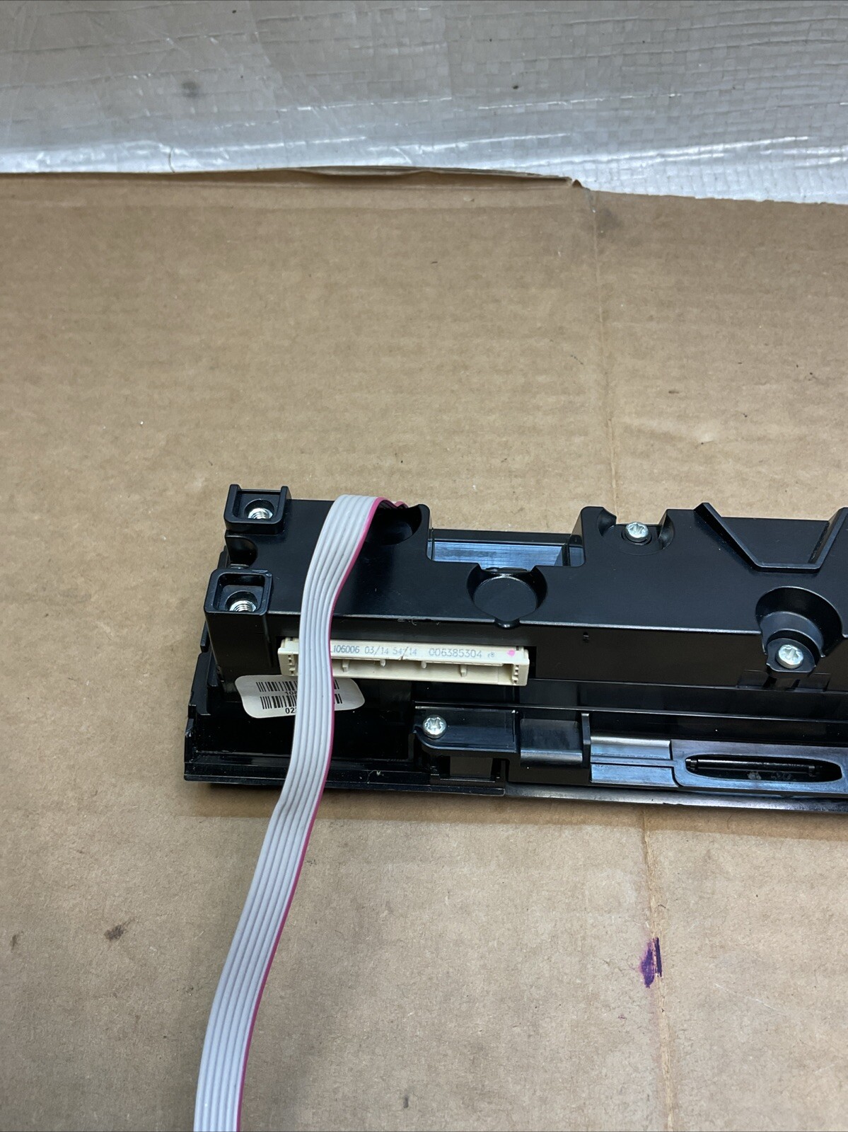 DASH A/C CLIMATE CONTROL SWITCH OEM 670012554 MASERATI QUATTROPORTE 2014 - 2016