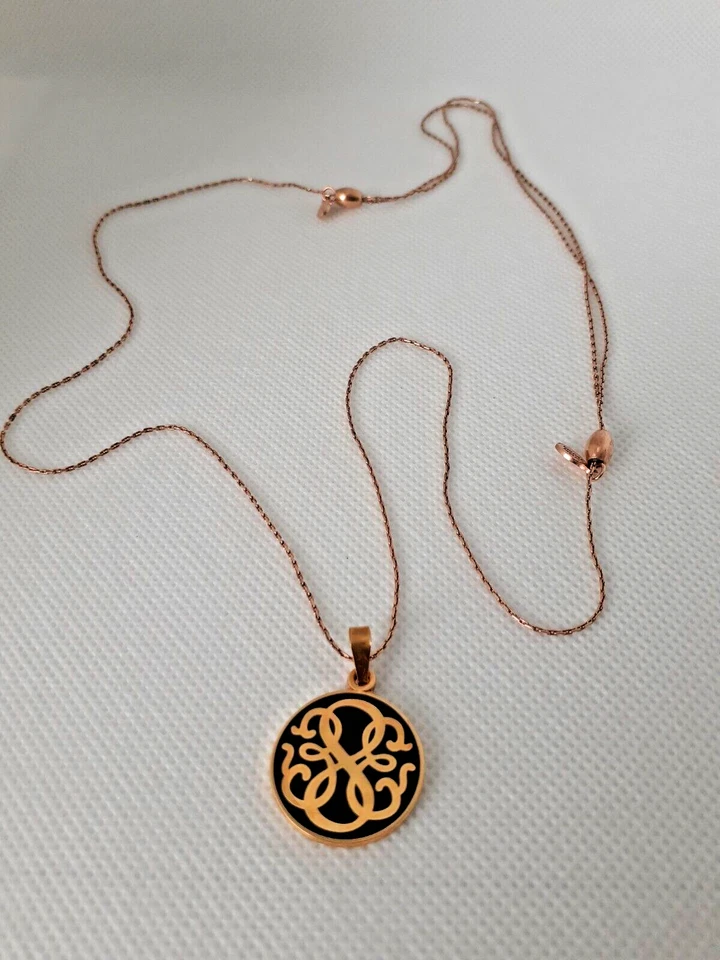 NUEVO SIN ETIQUETAS Alex & Ani Path Of Life Colgante Tirar Cadena Ajustable Bronce 32" Collar Foto 2 de 4