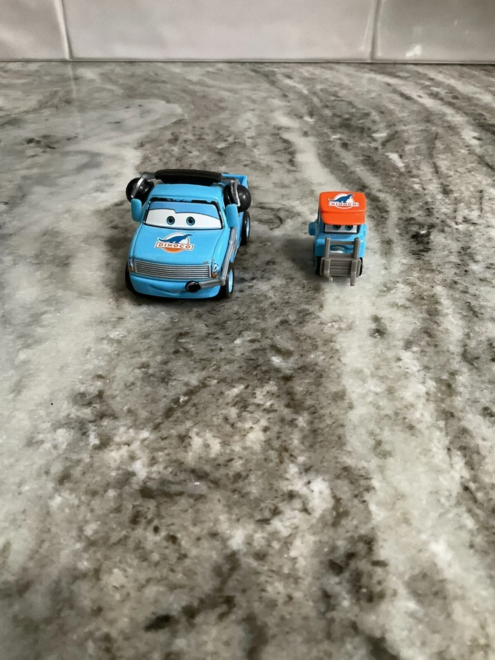 Disney Pixar Cars Роджер Уилер Диноко Руководитель Экипажа + Широкая Питти Яма Трудно найти Лот - Изображение 3 из 4