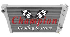 Dr Champion 2 Row Radiator For 1984 - 1990 Chevrolet Corvette Small Block V8 Eng Dr Champion 2 Row Radiator For 1984 - 1990 Chevrolet Corvette Small Block V8 Eng