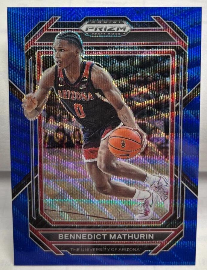 2023 Bennedict Mathurin Blue Prizm /144 【公式通販】