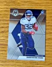 DARRYNTON EVANS 2020 Panini Mosaic #233 Rookie RC 